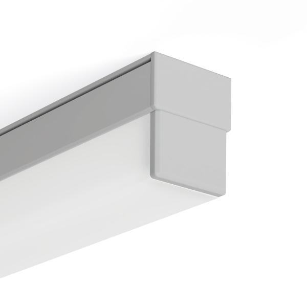 Profilabschluss für LED-Leuchtenprofile